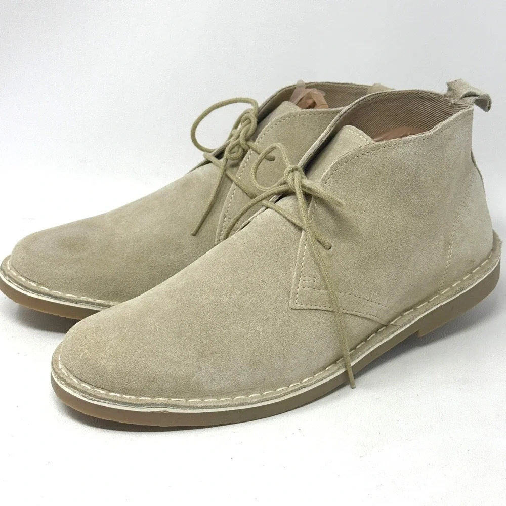 Route 66 Bonneville Sand Suede Chukka Desert Boots Mens Size 7 20305